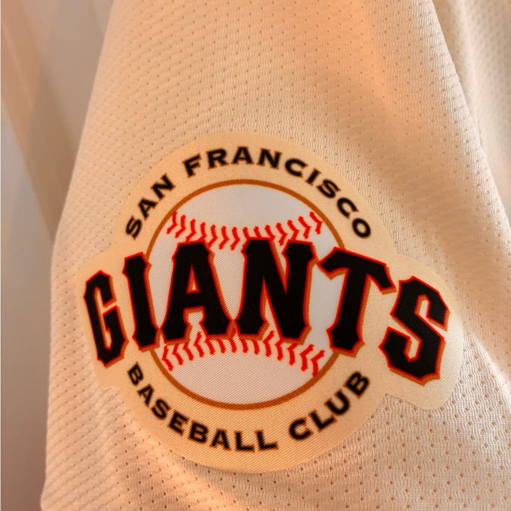 Nike Giants Retro Willy Mays Baseball Jersey Bought at Giants Stadium - Picture 4 of 5